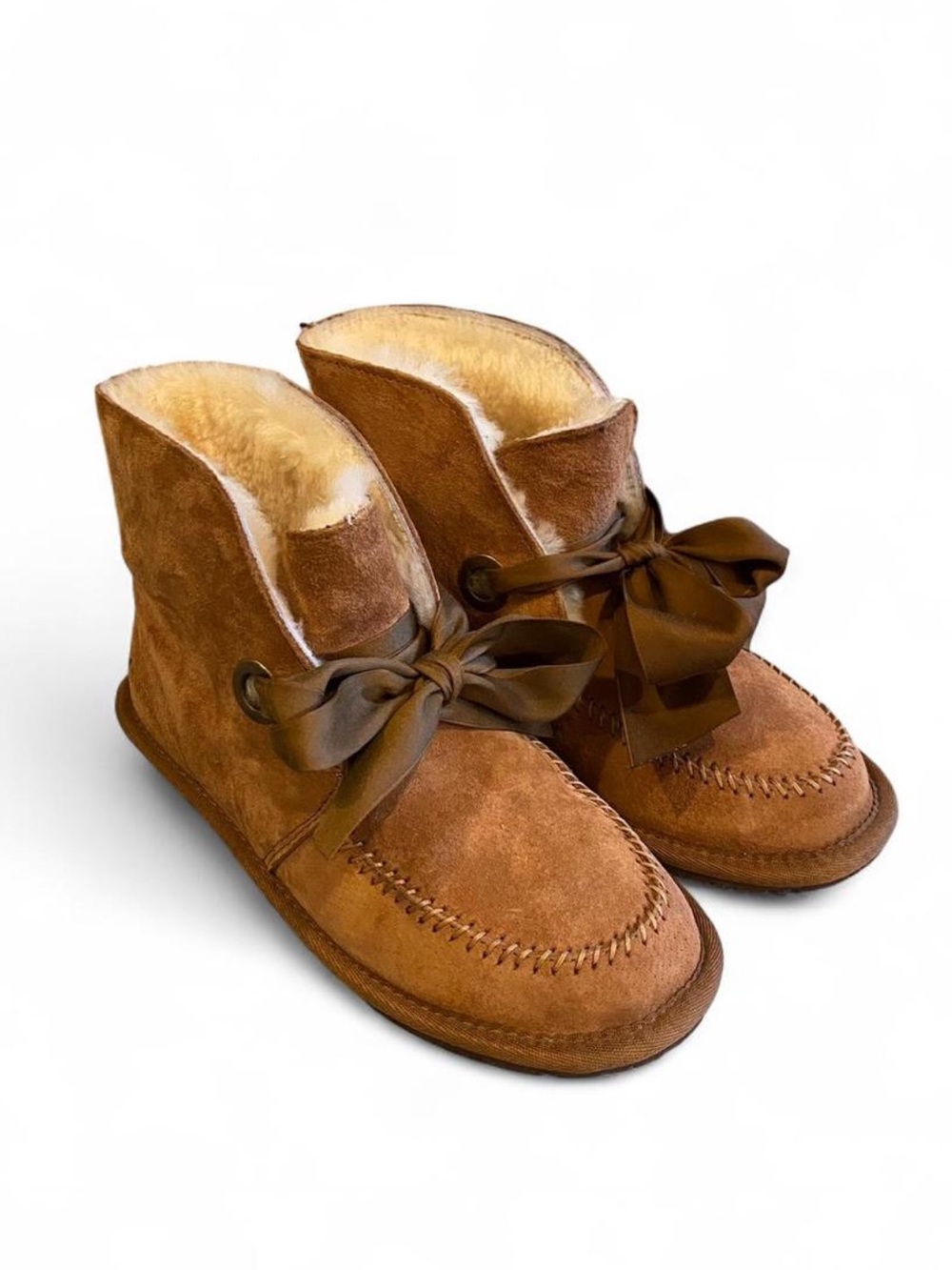 UGG Chestnut Kallen Lace Slippers